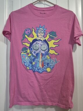 Rick And Morty Adult Swim T Shirt Small